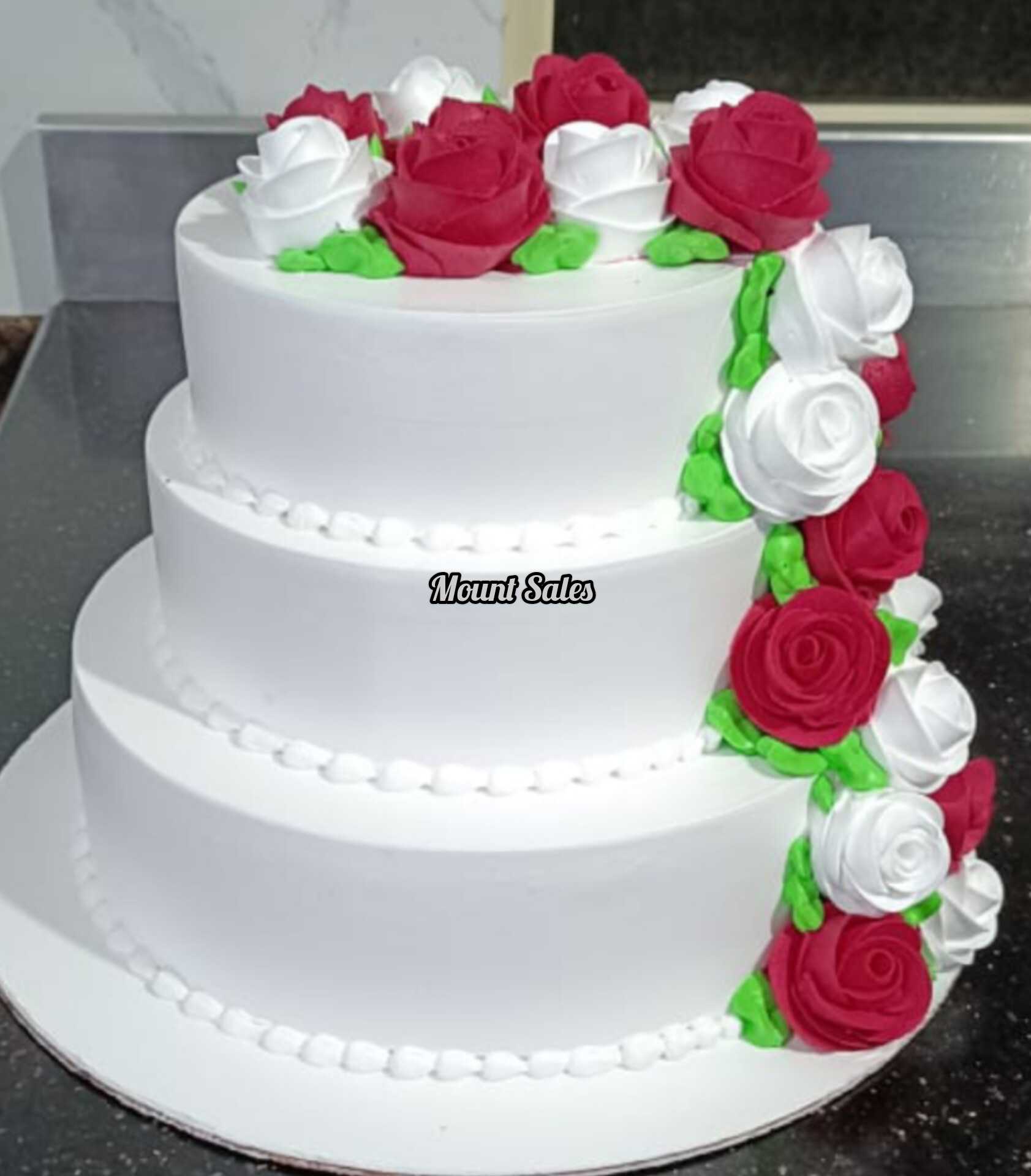Premium RED N White Velvet Cake
